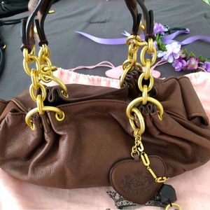 Juicy Couture Premium Leather Shoulder Bag